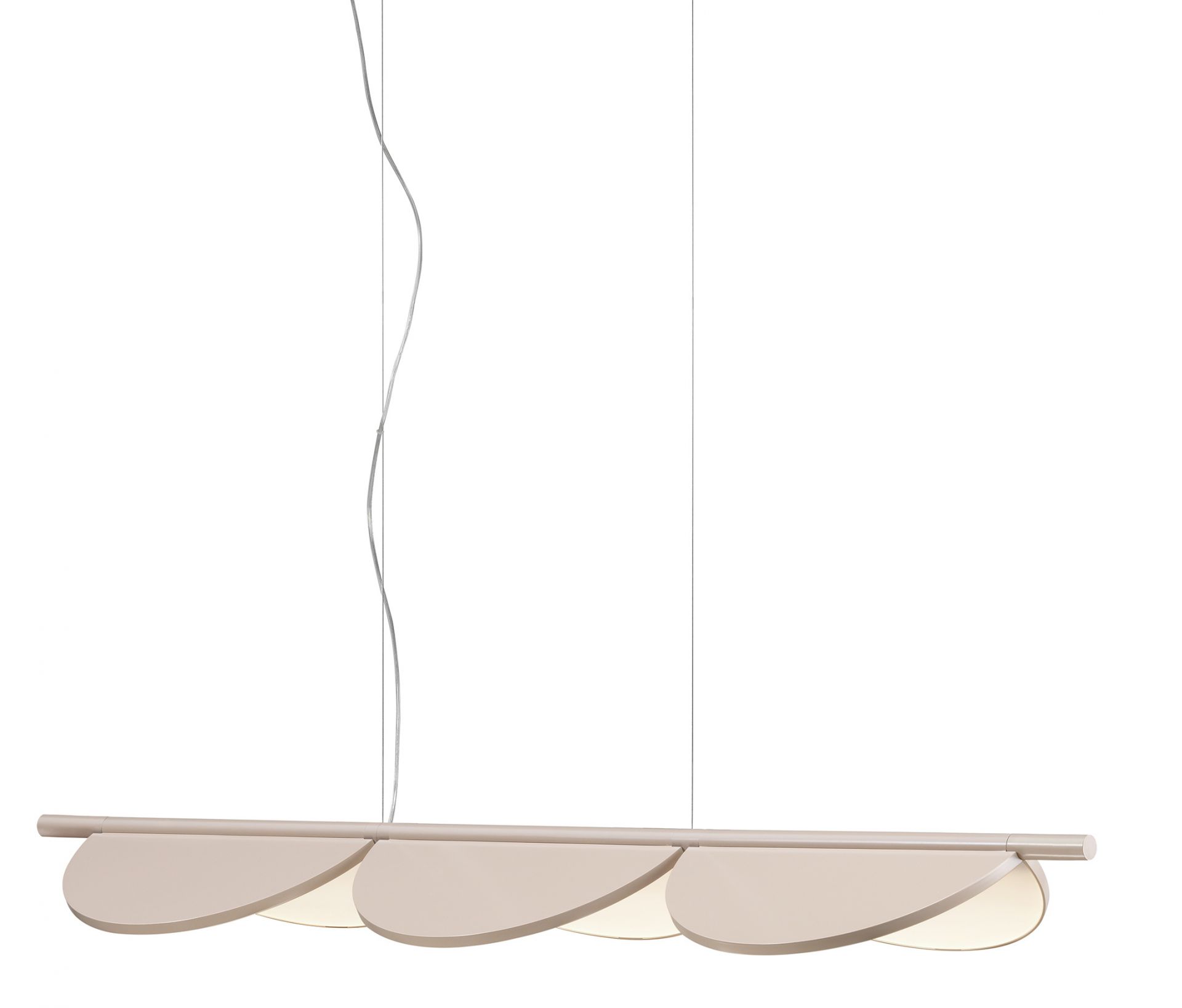 Almendra Linear S3 Pendelleuchte Flos Nude